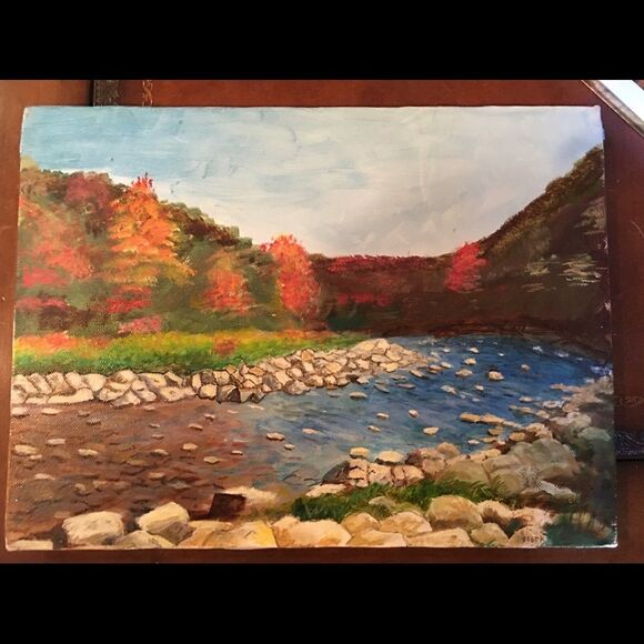 ORIGINAL ART on Canvas! 12” x 9” - Picture 3 of 8